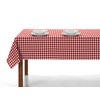 LAN&LAN Washable Checked Tablecloth with Fabric, Tablecloths High Quality Made,