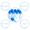 TOTSUN 20Pcs Stool Containers Sample 15 ML Plastic Test Tube