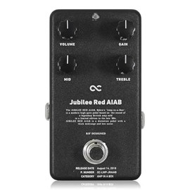 One Control One Control LWP Series Jubilee Red AIAB Solder Free Pedal Kit DIY Kit Distortion Guitar Effect