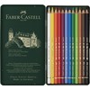 Faber-Castell Polychromos 110012 Color Pencils, Case of 12 Colors