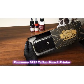 Phomemo TP31 Tattoo Stencil Printer Mini Tattoo Printer w/ 30pcs Transfer Paper