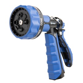 Corvid 8-Pattern Rear Trigger Spray Hose Nozzle – Durable Plastic Construction with Adjustable Stream Control – Ideal for Car Washing, Lawn & Garden, and Outdoor Cleaning Tasks