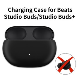 MIOLLYBO Charging Case Replacement Compatible with Beats Studio Buds, Charger with Bluetooth Pairing, Sync Button, Type-C Port, Black (Earbuds Not Included)