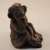 ENNAS Three Wise Monkeys Statue, See No Evil Hear No