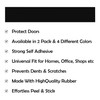 Rubber Bond Kick Plates (2 Pack) 6" x 33" -