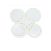 Fartime 30Pcs Kazoo Flute Diaphragms,Kazoo Natural Skin Membranes for Metal