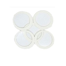 Fartime 30Pcs Kazoo Flute Diaphragms,Kazoo Natural Skin Membranes for Metal and Plastic Kazoos