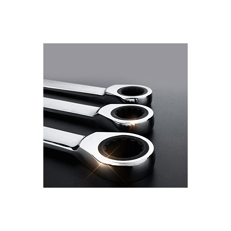 FLZOSPER Llave de carraca métrica de 6 a 32 mm,