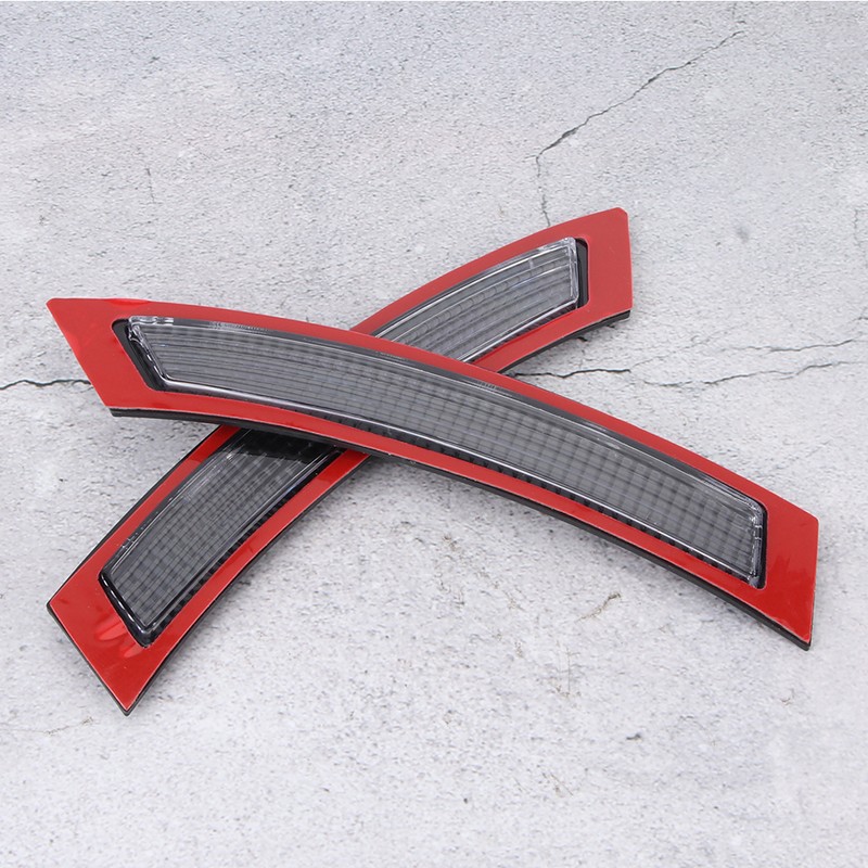 2pcs Car Front Bumper Reflector Lights Side Marker Lamp Fit