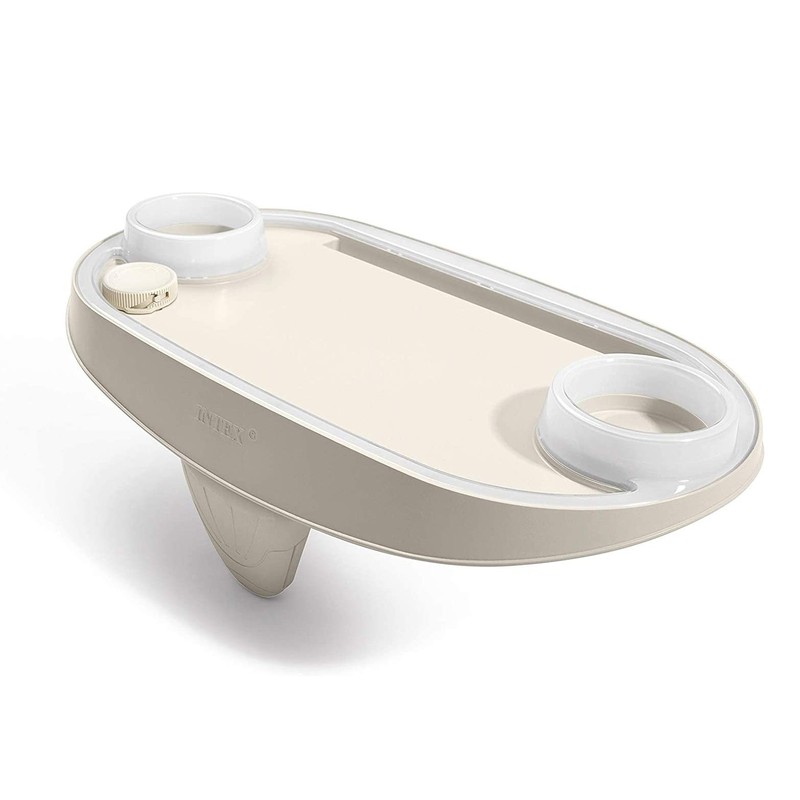 Intex 28520E Tablet Mobile Phone Spa Tray Accessory with White