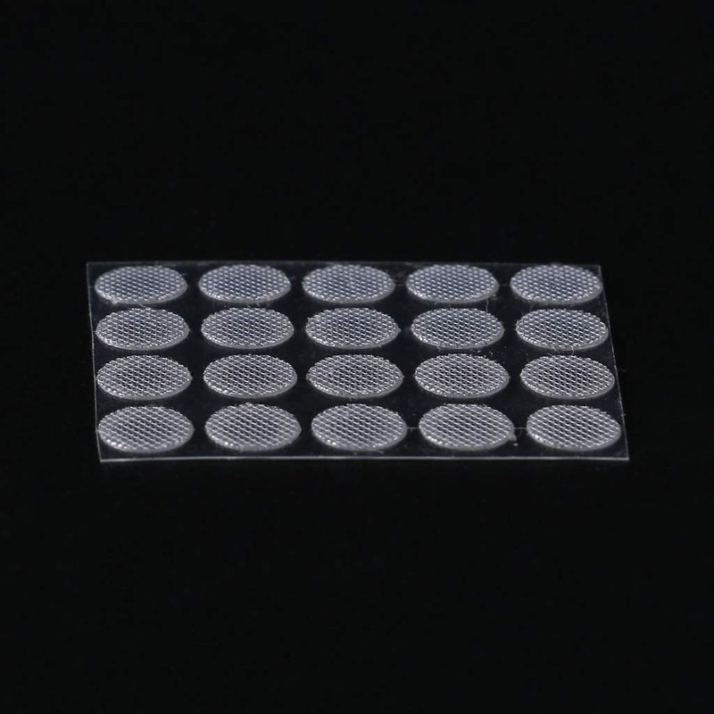 Tebatu Headphone Accessories,Dust Shell Self-Adhesive Earphones Case Steel Mesh Anti-Dust