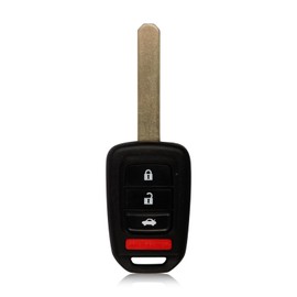 Keylessbest Replacement for 2013 2014 2015 Honda Accord Sport LX Civic Key Fob Remote Control MLBHLIK6-1T 4 Buttons 313.8MHz