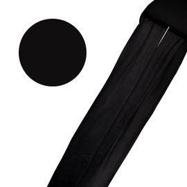 100% Cotton Hijab Jersey Headscarf Women Ladies Premium 180 x 100 cm, Black #30