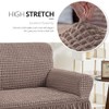 NICEEC Sofa Slipcover Coffee Sofa Cover 1 Piece Easy Fitted