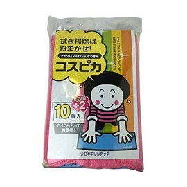 Nippon Clintec Microfiber Rag, 10 + 2 pieces, W 11.8 x H 7.9 inches (30 x 20 cm) (1 piece)