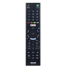 TALENTEC Home | Remote Control RMT-TX201P Compatible with Sony Bravia KDL Series | Remote Control without Programming | ABS Material | 20 x 5 x 2 cm | Black