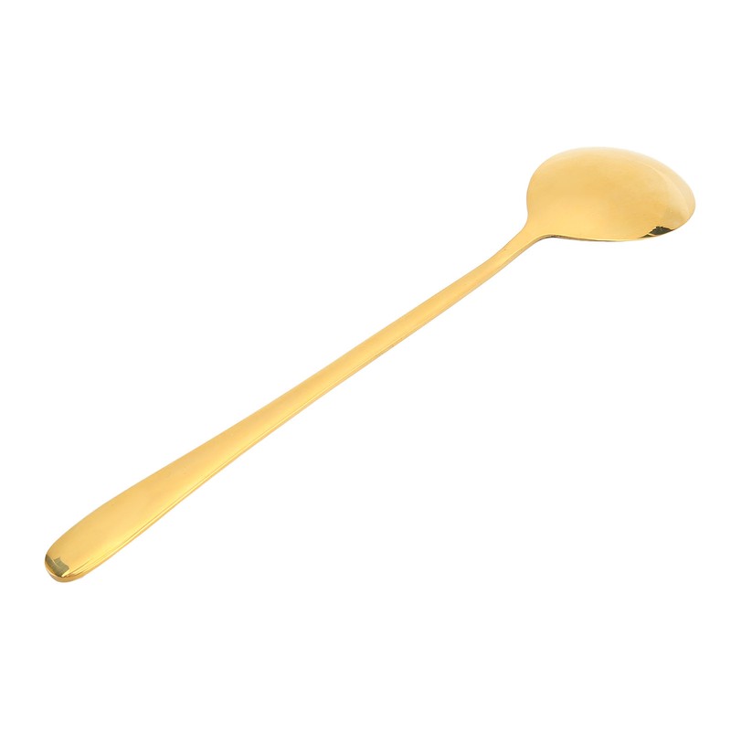 Gold Soup Spoon Polishing Process Rust Prevention Brass Table Spoon