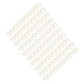 Gold Paper Clips, 100pcs Langlebige Metall rostfeste goldene, Niedliche Büroklammern, fadeless weit verbreitete süße Papierklammern für Home Office
