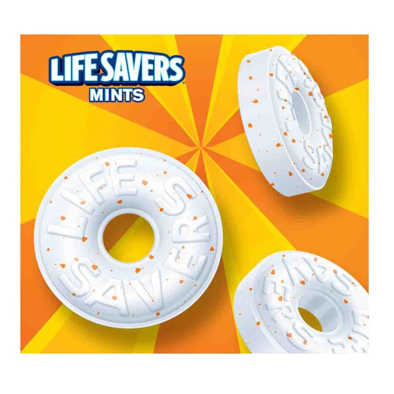 Orange Mint Life Savers - Pack of 4 - Individually
