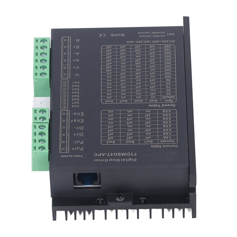 CNC Stepper Motor Driver Adjustable Digital Stepper Controller for 56mm