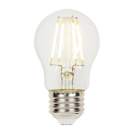 Westinghouse 5316600 4.5 Watt (40 Watt Equivalent) A15 Dimmable Clear Filament LED Light Bulb, Medium Base