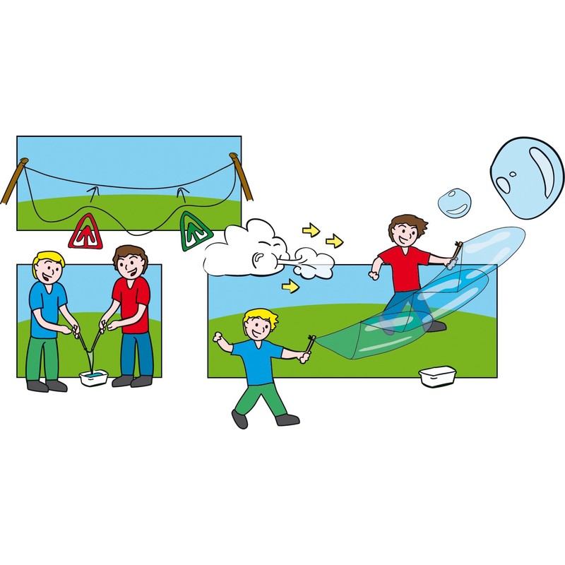 SES Creative 02252 XXL-mega Bubble Blower, Mixed Colours