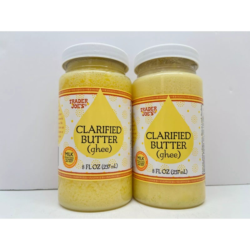 Trader Joe's 2-Pack Trader Joe's Joes Clarified Butter Ghee 8