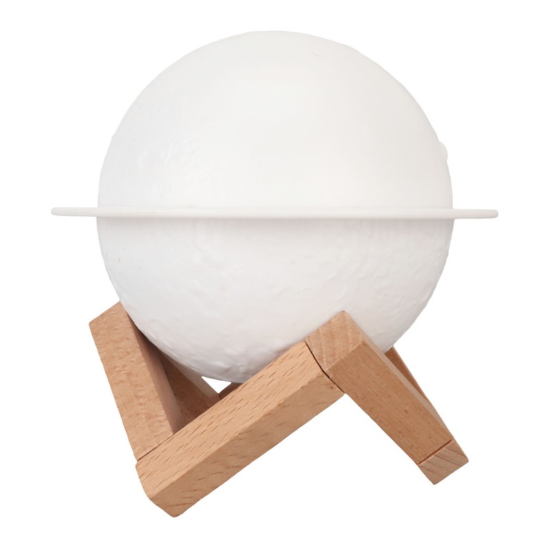 Mini Planet Humidifier LED Moon Lamp Diffuser Rechargeable Planetary USB