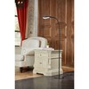 Bostitch Office Gooseneck LED Floor Lamp, Flexible Silicone Design, 72"