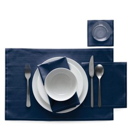 MY DRAP Cocktail Napkins, Reusable Cotton Napkins on a Roll 4.5 x 4.5 IN (100 Napkins, Sand)