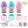 So Slime SSC 101 Fluffy Shakers 3 Pack, Pastels,Small