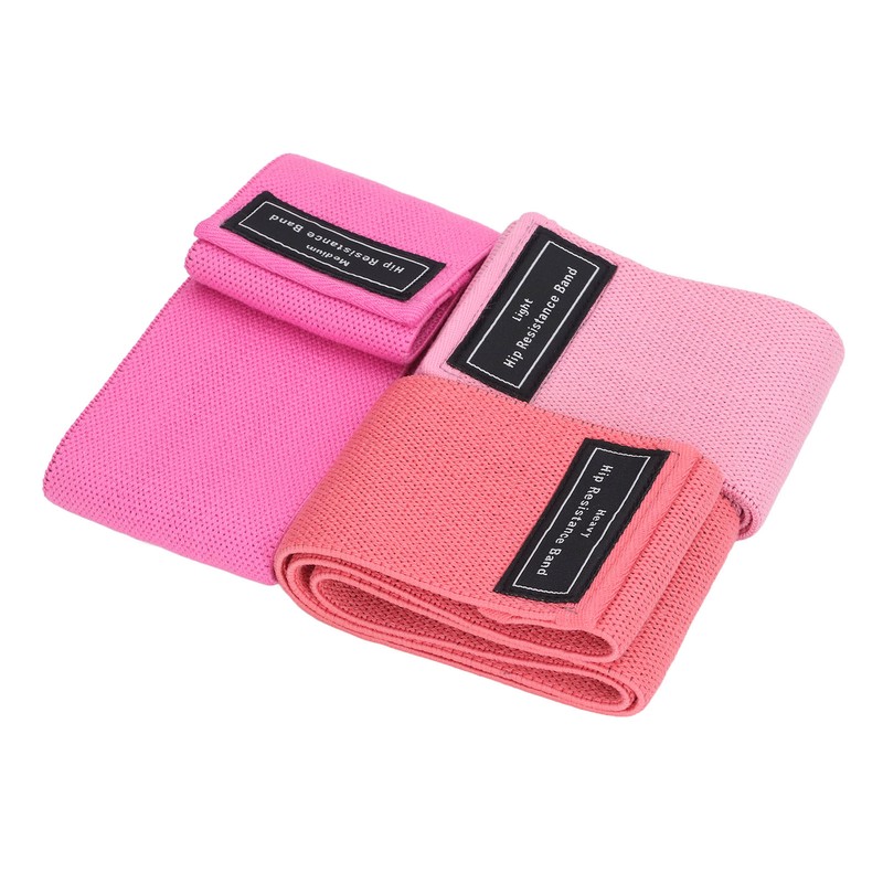 3PCS Resistance Bands Elastic High Pulling Force Exercise Workout Band
