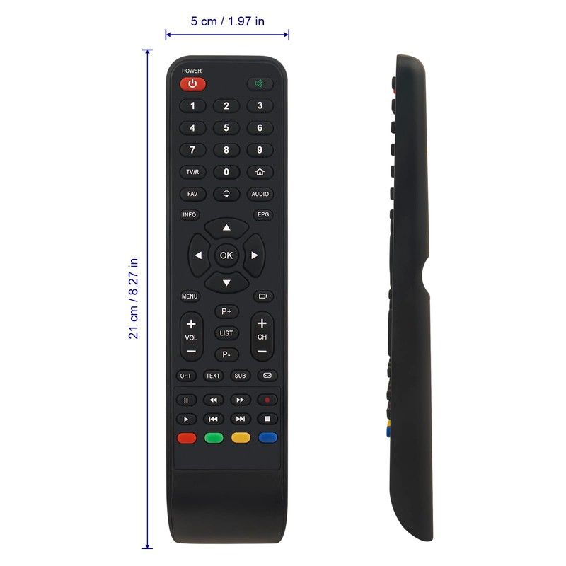 Replacement Remote Control Suitable for Strong Satellitare S2 DVB-S2 FTA