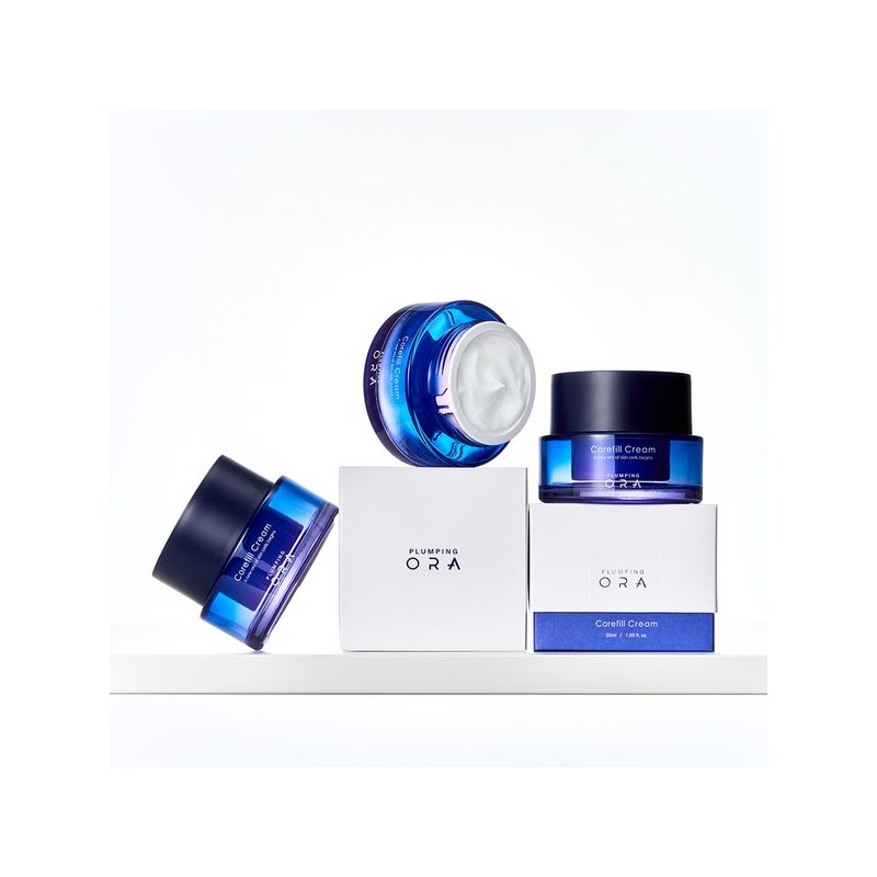 Whitetora 플럼핑오라 코어필 크림 50ml / 미백, 주름개선 이중 기능성