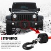 Synthetic Winch Rope 3/8" x 100'-23800 lbs Winch Line with