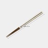 Ishida 11871 Dishwasher-Safe Chopsticks Made in Japan Carre White 9.1