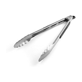 Farberware 5216095 Professional Stainless Steel and Heat Resistant Nylon Locking Kitchen Tongs, 12-Inch