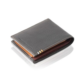United Colors of Benetton Bifold Wallet Italian Leather Wallet, navy