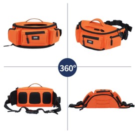 Bauchtasche Gürteltasche für Damen und Herren Motorräder Hüfttasche Outdoor Groß Handytasche Sport Laufgürtel Umhängetasche Geldgürtel für Camping Wandern Fitness