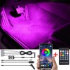TABEN Car Ambient Lighting Kit 64 Colors RF Remote Controller