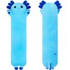 Sausudols Axolotl Plush Toys 43.3” Long Axolotl Plush Toys Stuffed