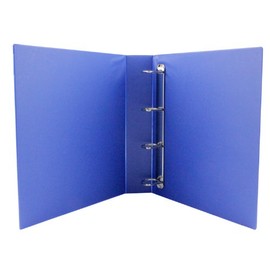 Q Connect 40mm A4 Presentation 4d-Ring Binder - Blue