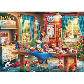MasterPieces - 1000 Piece Jigsaw Puzzle, Baking Bread, Fun for Adults, Family, Kids, Matte Finish, 19.25" x 26.75