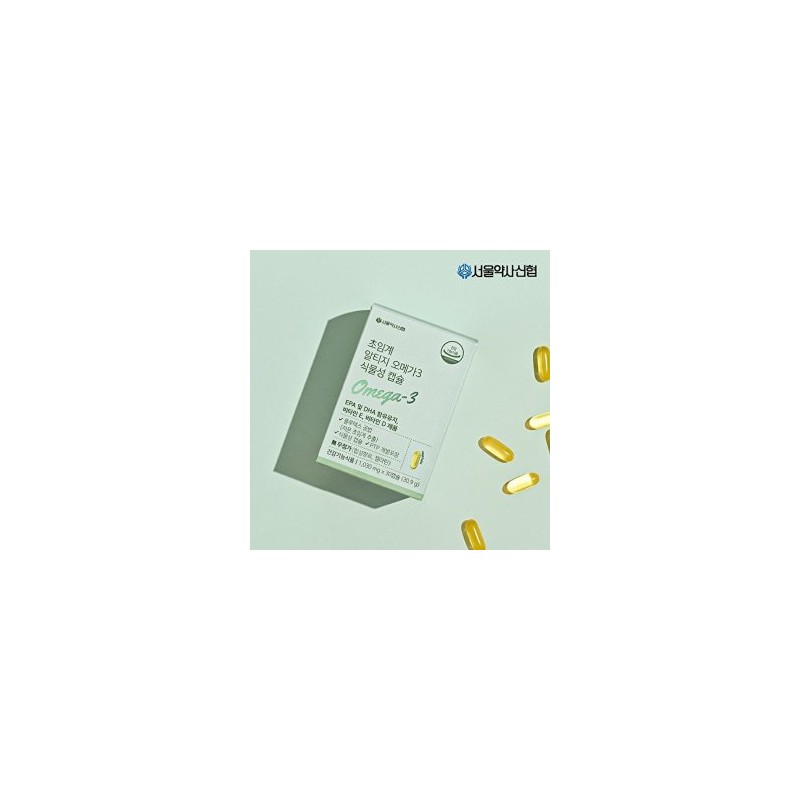 Seoul Pharmacist Credit Union Supercritical Altige Omega-3 Vegetable Capsule 1