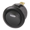 amon ON-OFF rocker switch, 12 VDC 15A, illumination color: ice