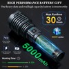 Weoxi Super Bright Rechargeable Flashlights 2400.000 High Lumen, Powerful LED