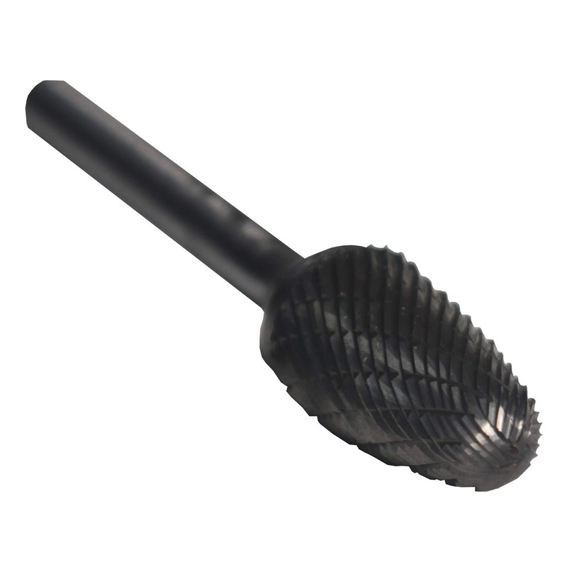 Drill America SF-4 Carbide Burr/Rotary File Tree Radius End Double