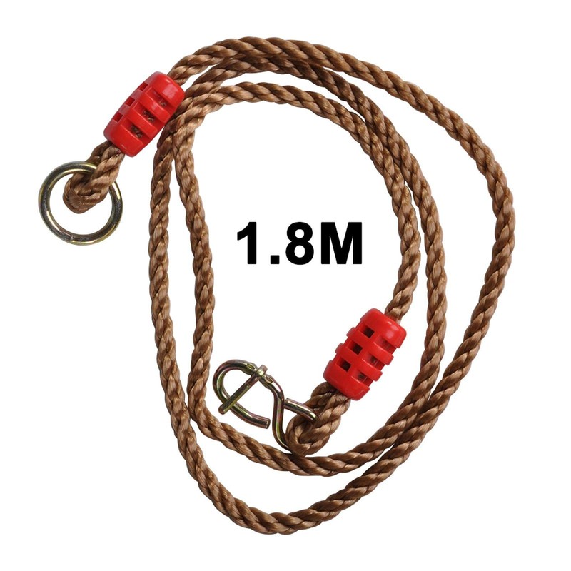 Alomejor Pack of 2 6ft Tree Hanging Strong Ropes Adjustable