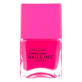 Nails.INC Quick Drying Nail Polish, Blake, Hot Pink