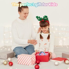 Gear Ball 3D Printed Fidget Toy Spinning Gear Sphere for Stress Relief Anxiety Fun Desk Toy for Adults Kids Stocking Filler Birthday Christmas White Elephant Gifts (Lustrous Rainbow, Diameter: 2.5 In)